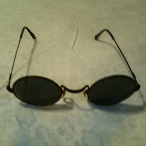 Emporio Armani Circle Black Sunglasses